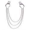 Affix Triple Chain Nipple Clamps - Aphrodite's Pleasure