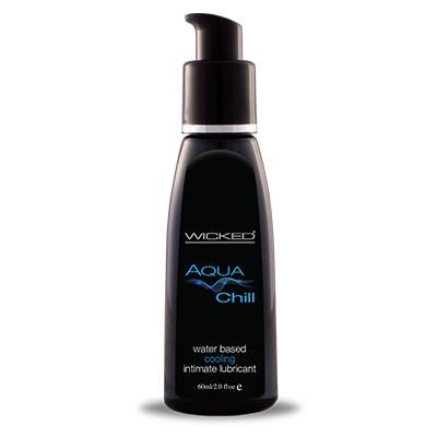 Wicked Aqua Chill Lubricant - Aphrodite's Pleasure