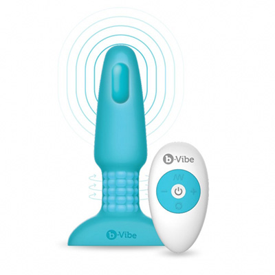 B-Vibe Rimming Plug (Teal) - Aphrodite's Pleasure