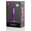 B-Vibe Snug Plug 1 Fuchsia - Aphrodite's Pleasure