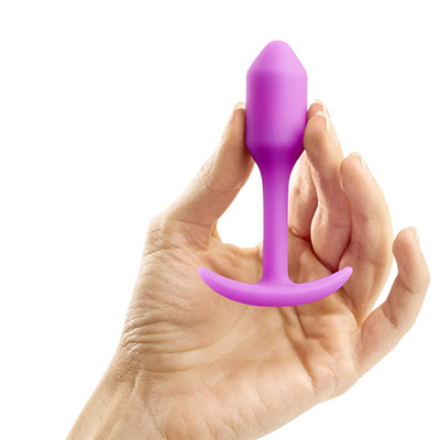 B-Vibe Snug Plug 1 Fuchsia - Aphrodite's Pleasure