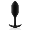 B-Vibe Snug Plug 2 Black - Aphrodite's Pleasure