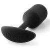 B-Vibe Snug Plug 2 Black - Aphrodite's Pleasure