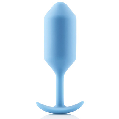 B-Vibe Snug Plug 3 Teal - Aphrodite's Pleasure