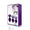 Booty Plug Set Purple - Aphrodite's Pleasure