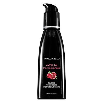 Wicked Pomegranate Flavour Lubricant - Aphrodite's Pleasure