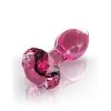 Icicles #79 Diamond Cut Anal Plug Pink - Aphrodite's Pleasure