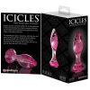 Icicles #79 Diamond Cut Anal Plug Pink - Aphrodite's Pleasure