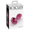 Icicles #79 Diamond Cut Anal Plug Pink - Aphrodite's Pleasure