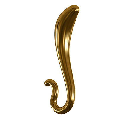 Icicles Gold G02 Glass Dildo - Aphrodite's Pleasure