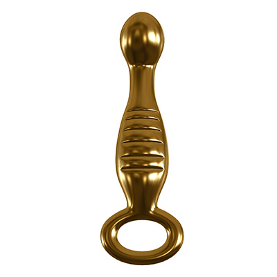 Icicles Gold G04 Glass Dildo - Aphrodite's Pleasure