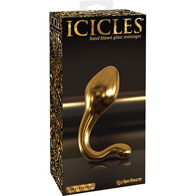 Icicles Gold G11 Glass Plug - Aphrodite's Pleasure