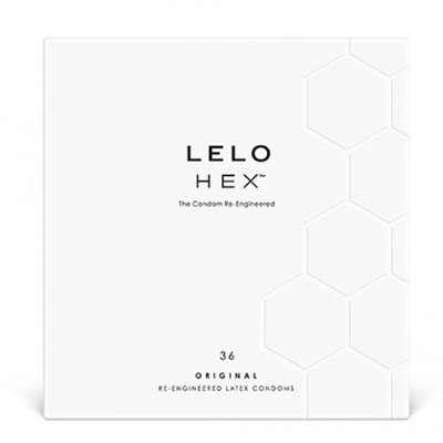 Lelo Hex Respect Condom 36 Pack - Aphrodite's Pleasure