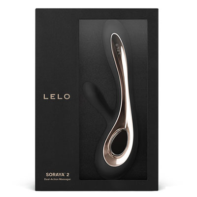 Lelo Soraya 2 Rabbit Vibrator - Deep Rose - Aphrodite's Pleasure