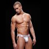 Envy Logo Jock Low-Rise White - Aphrodite's Pleasure