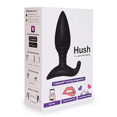 Lovense Hush Butt Plug - Aphrodite's Pleasure