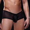 Envy Logo Mesh Trunk Black Main - Aphrodite's Pleasure