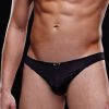 Envy Logo Microfibre Thong Black Main - Aphrodite's Pleasure