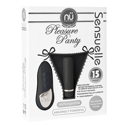 Nu Sensuelle Panty Vibe Black - Aphrodite's Pleasure