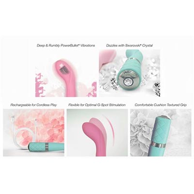 Pillow Talk Sassy G-Spot Vibrator - Aphrodite's Pleasure