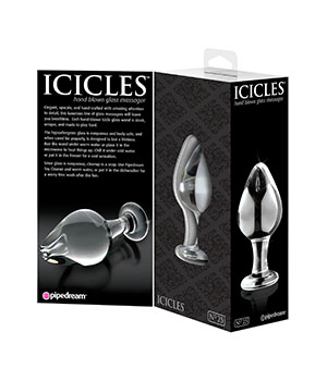 Icicles #25 Glass Plug - Aphrodite's Pleasure