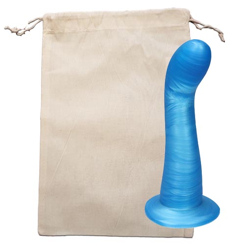 Swan G Spot Dildo and Bag Luster - Aphrodite's Pleasure