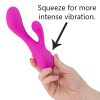 Swan Hug Rabbit Vibrator (Pink) - Aphrodite's Pleasure