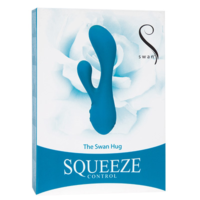 Swan Hug Rabbit Vibrator (Teal) - Aphrodite's Pleasure