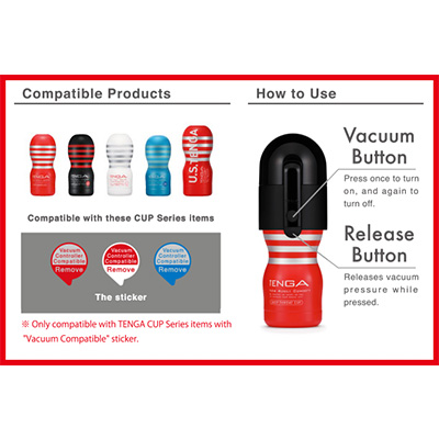 Cup - Tenga Vacuum Controller - Aphrodite's Pleasure